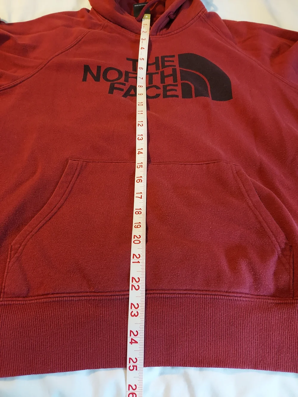 The North Face Men’s Red Logo Pullover Hoodie